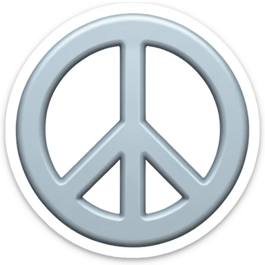 Peace Symbol sticker