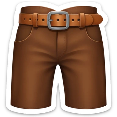 BELT IN HAND sticker