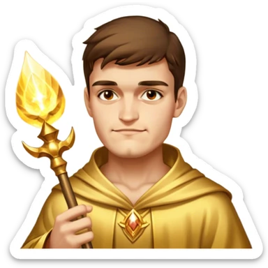 Golden Arcanist sticker
