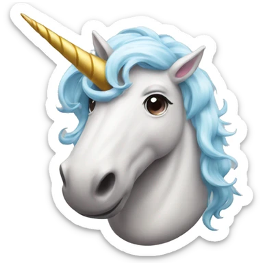 unicorn that do a fart  sticker