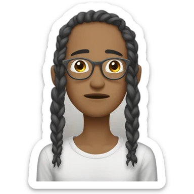 i sit here but for what we swallow thoughts but they don’t come out sticker