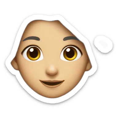 silver-hair-shy--elf-girl sticker