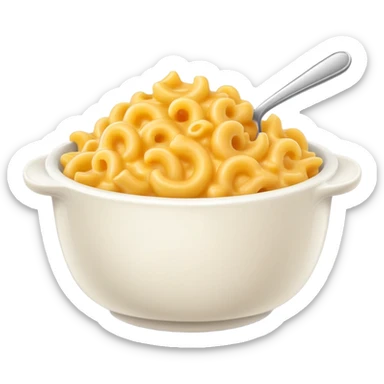 Mac and cheese bowl  sticker