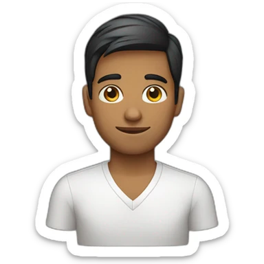 25 year old Indian straight male sticker