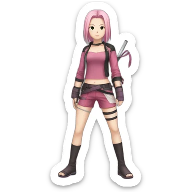 Sakura haruno full body sticker