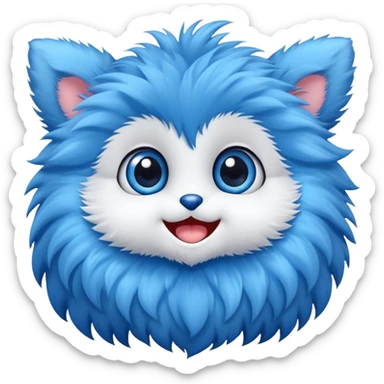 Cute cartoonic anime-Fantasy-Fakémon-creature sticker