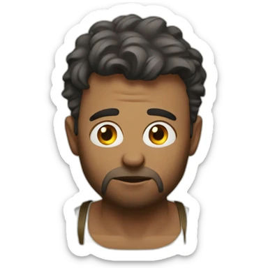 hangover-boy sticker