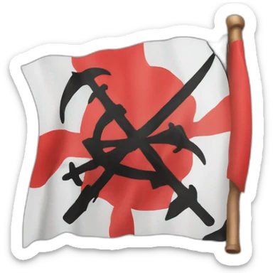 anarchy flag sticker