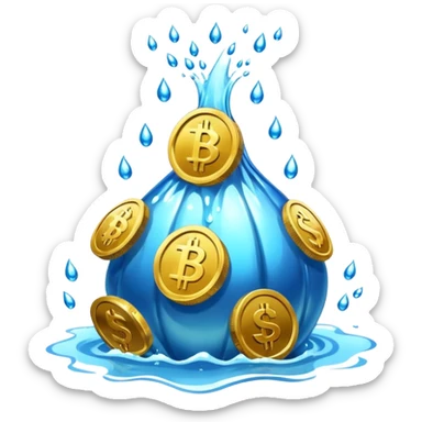 money flowing from emerging finance and energy industries in Brazil, India, China, Russia, and the Gulf States sticker