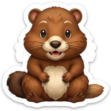 Beaver sticker