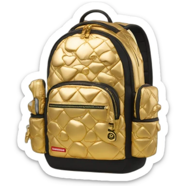 sprayground-golden-backpack sticker
