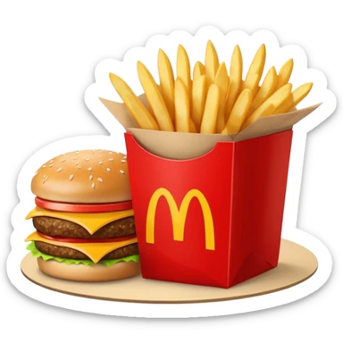 McDonald sticker