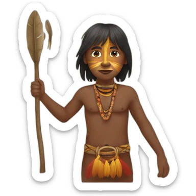 Aboriginal tribe sticker