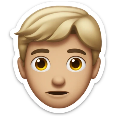 heart eyes emoji frowning sticker