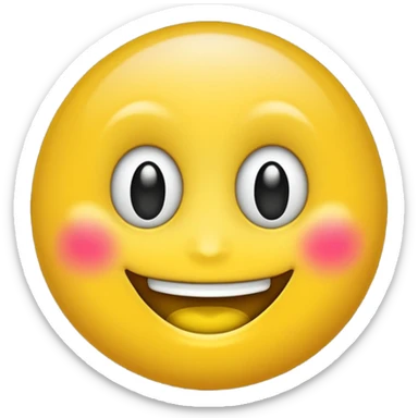 Emojis qui rigole fusionné avec l’emojis fantôme 👻 sticker