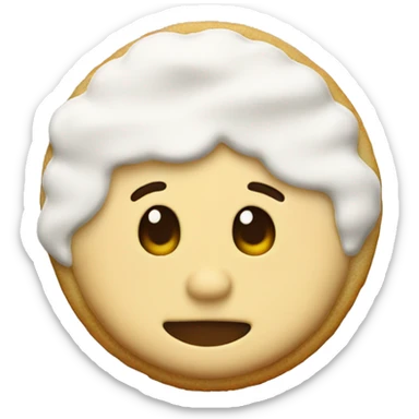 Sugar cookie sticker