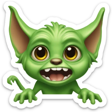 Cute gremlin sticker