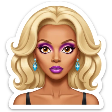 Rupaul sticker