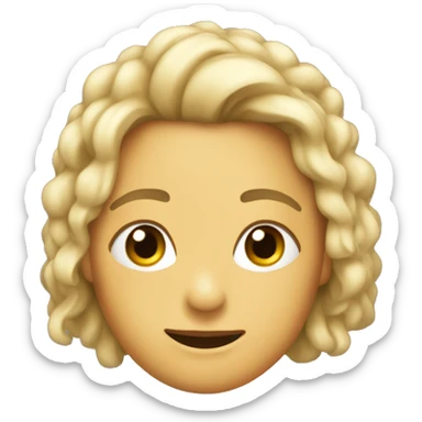 emoji desanimado con una herida en la mejilla sticker