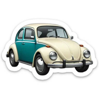 Volkswagen beetle sticker
