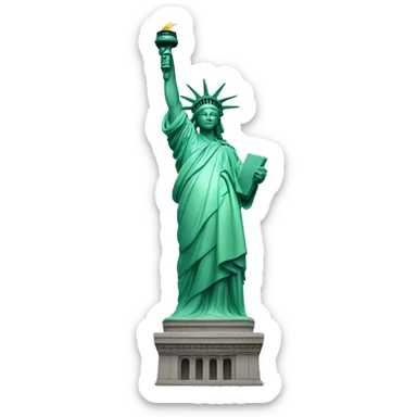 statue of liberty sticker