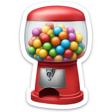 gumball machine sticker