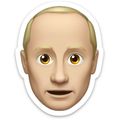 Gost putin sticker