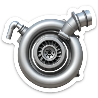 Turbocharger sticker