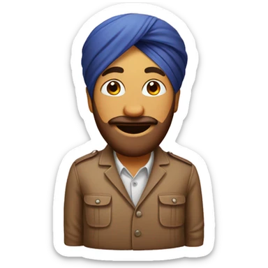 Punjabi candy sticker