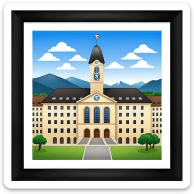 swiss university of zurich sticker