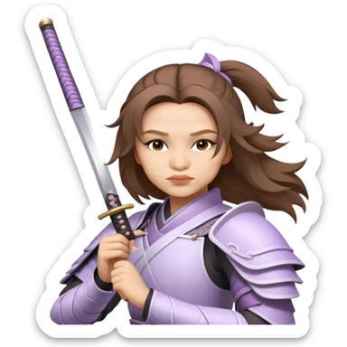 Gentle Samurai sticker