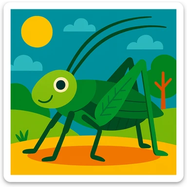 Cricket sticker