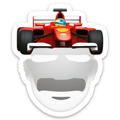 Ferrari formula 1 sticker