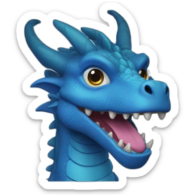 dragon azul twitch sticker
