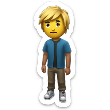 origional roblox character sticker