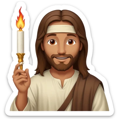 jesus but he’s high as hell on the mary jane sticker