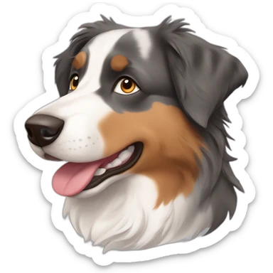 Australian Shepherd Hündin sticker