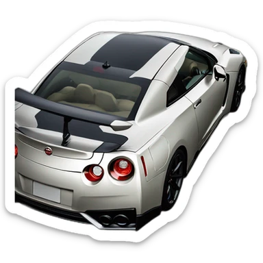 Nissan gtr r 35 sticker