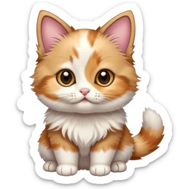 munchkin kitten  sticker