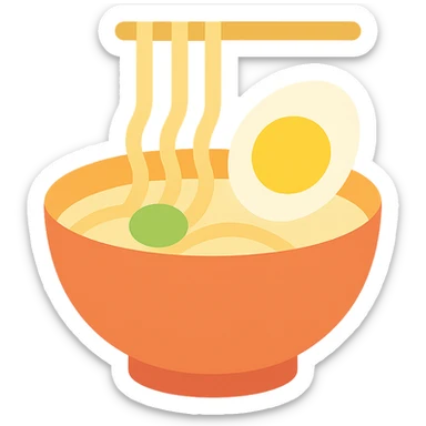 ramen bowl sticker