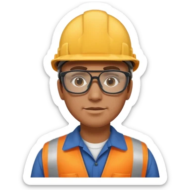 oil refinery worker sticker