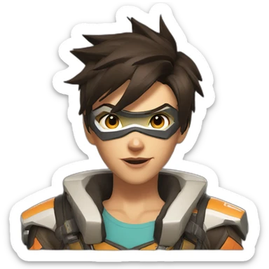 overwatch tracer sticker