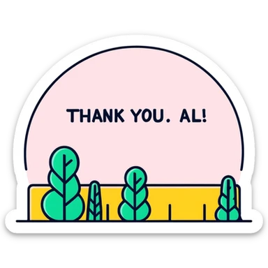 Thank you all ! sticker