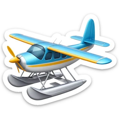 seaplane sticker
