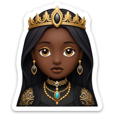 Gothic WhatsApp Emojis sticker