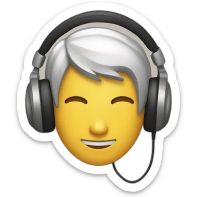 listen-to-music sticker