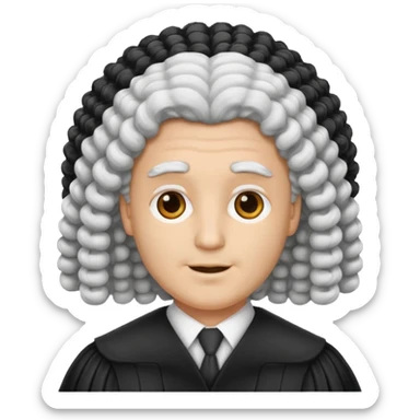 Courtroom Items, Judge’s Wig – traditional courtroom attire

 sticker