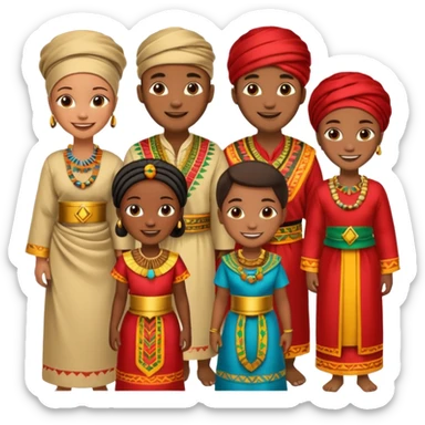 africa people sticker