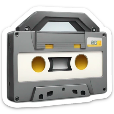Casette sticker