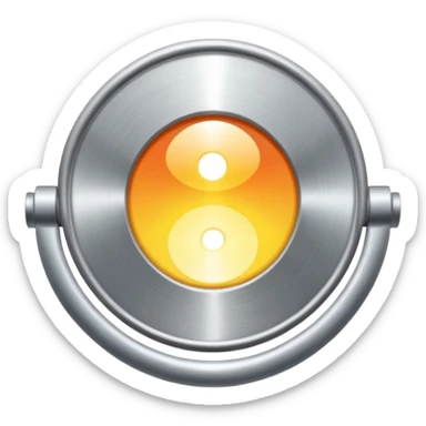 theatre spotlight sticker